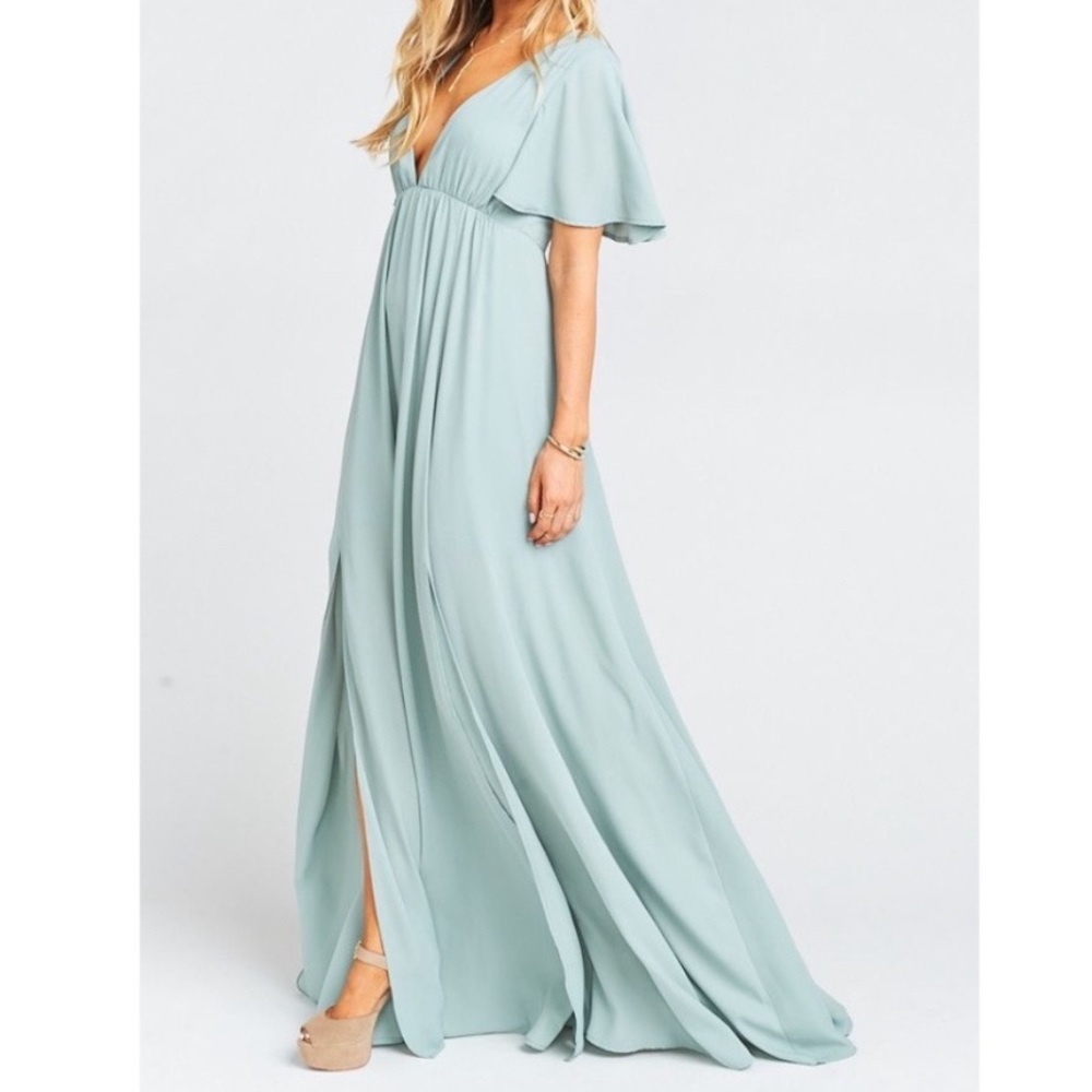SHOW ME YOUR MUMU Faye Flutter Maxi Dress
